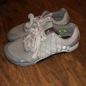 Grey Reebok nano 4 size 7